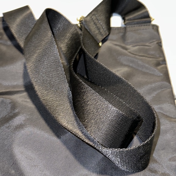 Bric's Messenger Black Nylon Crossbody Bag EUC - Picture 10 of 14